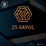 Telegram profile photo for 25-savol | Fotogramma