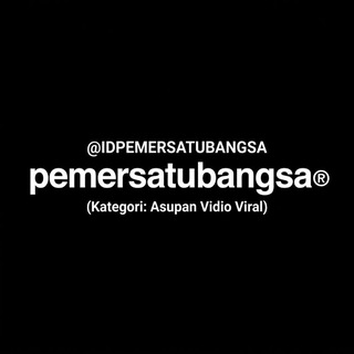 Telegram profile photo for PEMERSATU BANGSA VIRAL 🇮🇩