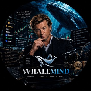 Telegram profile photo for WHALEMIND|تحلیل گر طلا