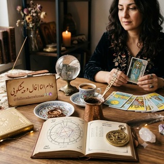 Telegram profile photo for پیشگویی و فال مادام النا🔮