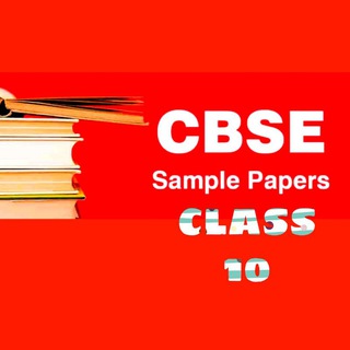 Telegram profile photo for Class 10th Sample Papers