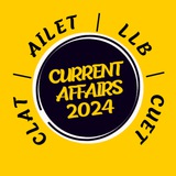 Telegram profile photo for CLAT | AILET | LLB 2024 Current Affairs