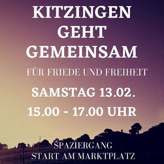 Telegram profile photo for Kitzingen Geht Gemeinsam