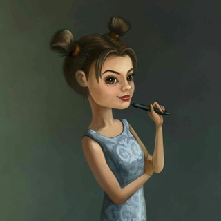 Telegram profile photo for Zilola Khamidova illustrator..