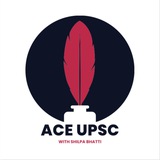 Telegram profile photo for Ace UPSC with Shilpa