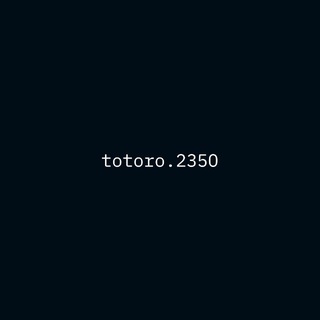 Telegram profile photo for TOTORO.2350
