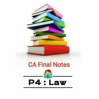 Telegram profile photo for P4 Corporate & Economic Laws : CA Final Notes