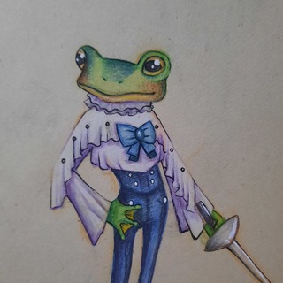 Telegram profile photo for 🐸No gender,only frogie ☘