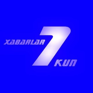 Telegram profile photo for Xabarlar7kun✔Zamontv✅Qalampiruz💯Daryouz📛Xabaruz♻️Pressauz😎Gazetauz😍Humanuz♨️Uznews🔊Hordiquz