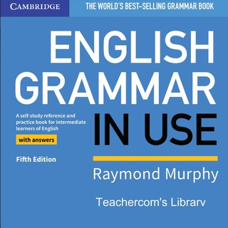 Telegram profile photo for English grammar in use ( 1 )