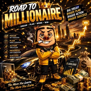 Telegram profile photo for Millionaire Pig Guide