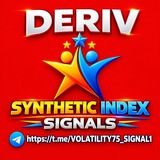 Telegram profile photo for DERIV SYNTHETIC INDEX SIGNALS 🔥🔥
