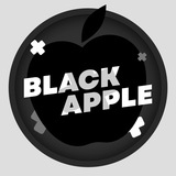 Telegram profile photo for ОБЗОРЫ | BLACK APPLE