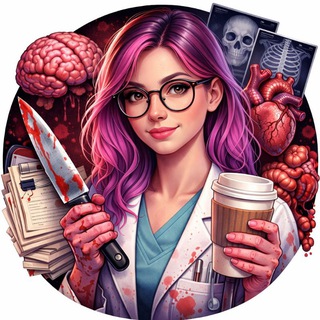 Telegram profile photo for coroner's word 💀