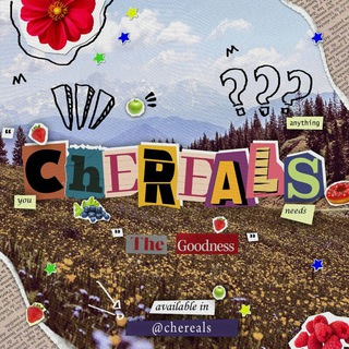 Telegram profile photo for ⁺ ֗ ִ CHEREALS ֹ ⸼