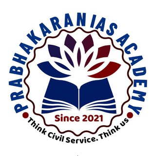 Telegram profile photo for PRABHAKARAN IAS ACADEMY