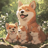 Telegram profile photo for $MARI | Heroic Saga Shiba