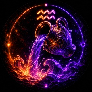 Telegram profile photo for Водолей ♒️ | Гороскоп