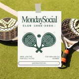 Telegram profile photo for Monday Social Club.