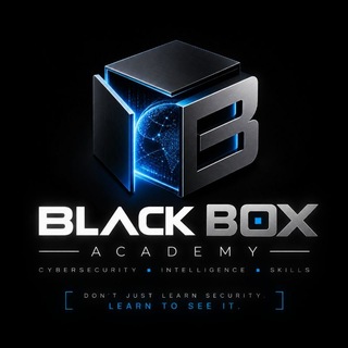 Telegram profile photo for BLACK BOX Cybersecurity Intelligence & Skills