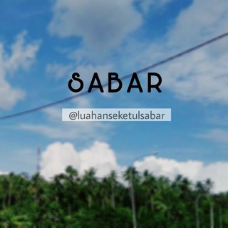 Telegram profile photo for Sabar🕊