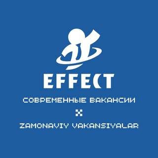 Telegram profile photo for EFFECT | Современные вакансии | UZ•RU