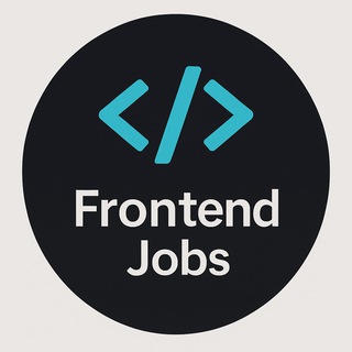 Telegram profile photo for Frontend Jobs