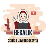 Telegram profile photo for Bekalik | Бекалик