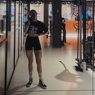 Telegram profile photo for shizogym aesthetic
