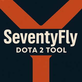 Telegram profile photo for SeventyFly • Dota 2 Analytics Tool