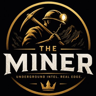 Telegram profile photo for THE MINER – KING OF LOWER LEAGUES