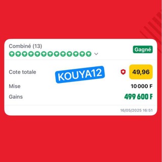 Telegram profile photo for π COUPON BETCLIC GRATUIT 2 π