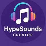 Telegram profile photo for HypeSounds Creator