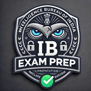 Telegram profile photo for Intelligence Bureau Exam Prep