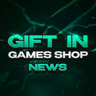Telegram profile photo for GIFT in Games Shop NEWS