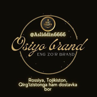 Telegram profile photo for Osiyo Brand