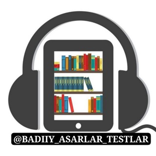 Telegram profile photo for BADIIY ASARLAR PDF VA AUDIO