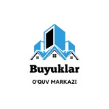 Telegram profile photo for Buyuklar o'quv markazi