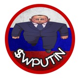 Telegram profile photo for $wPUTIN - Wide Putin (0 TAX LP BURNED)