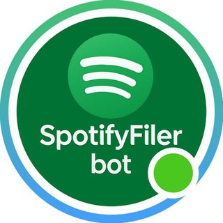 Telegram profile photo for SpotifyFiler | ربات دانلود از اسپاتیفای