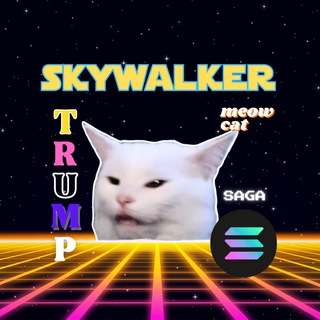 Telegram group profile photo for SkywalkerTrumpSOLMeowCat69Saga
