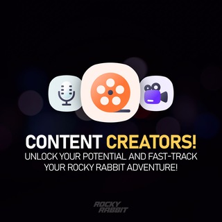 Telegram profile photo for Rocky Rabbit UGC