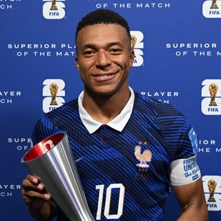 Telegram profile photo for Kylian Mbappe