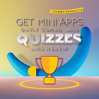 Telegram profile photo for Combo Results: Crypto Games