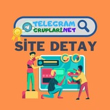 Telegram profile photo for Site Detay • Telegramgruplari.net