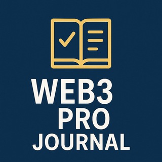 Telegram profile photo for Web3 Pro Journal