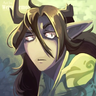 Telegram profile photo for 🌌(Widi) Странный Демон 16+🌌