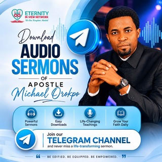 Telegram profile photo for Apostle Michael Orokpo - Encounter Jesus Ministries International (EJMI) Fans