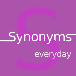 Telegram profile photo for Synonyms Everyday