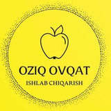 Telegram profile photo for OZIQ OVQAT ULGURJI